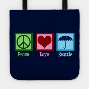 Peace Love Seattle Tote