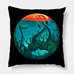 tentacles women Pillow