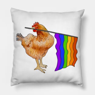 Pride Chicken Pillow