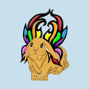 Bunny with rainbow wings T-Shirt