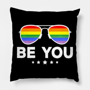 Be You LGBT Sunglasses Pillow