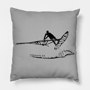 Windsurfing Freestyle Jump Shaka, Cabarete DR Pillow