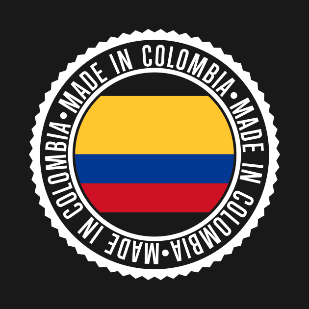 Made in Colombia - Colombian pride by verde