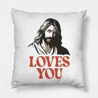 Jesus loves you Pillow