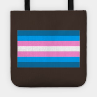 Custom-Colored Transgender Pride Flag Tote