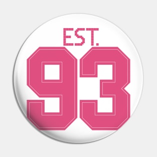 Est. 93 pink Pin