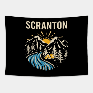 Vintage Nature Landscape - Scranton Tapestry