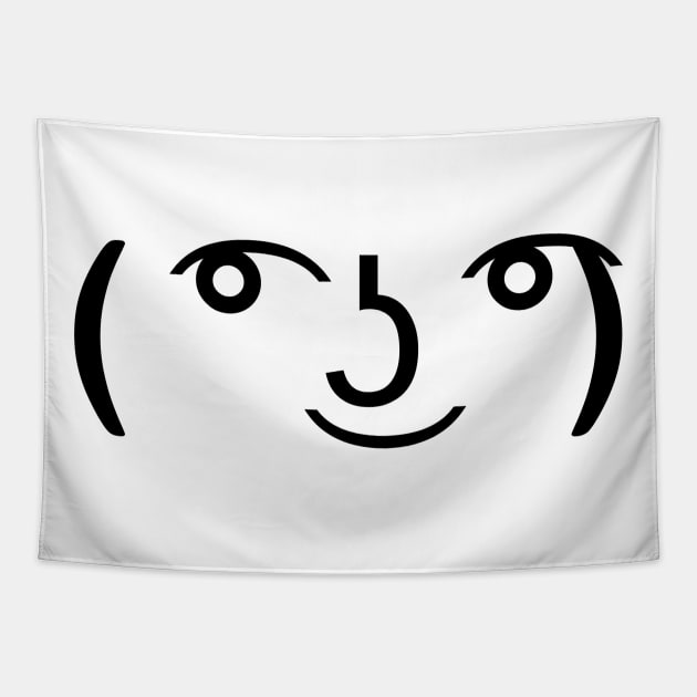 Lenny Face Tapestry by Lukasking Tees