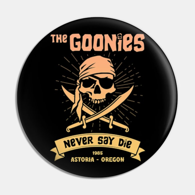 The Goonies Never Say Die Pin by Three Meat Curry