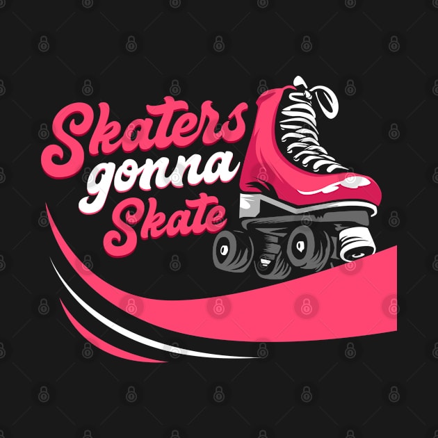 Skating Skateboard Roller Skates by Caskara