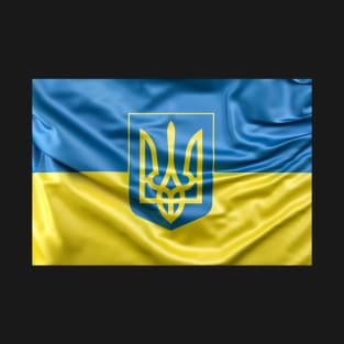 Flag of Ukraine. Stand with Ukraine! T-Shirt