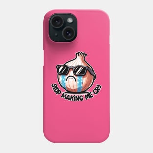 Funny Onion Crying Phone Case