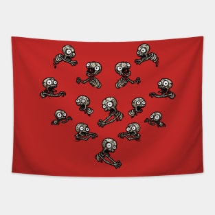 Funny zombies Tapestry