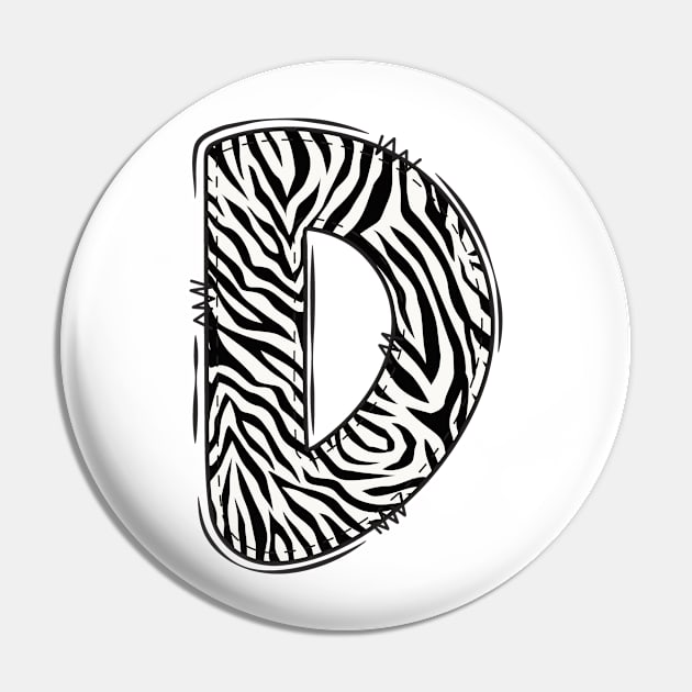 Zebra Letter D Pin by Xtian Dela ✅