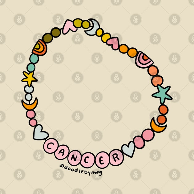Cancer Friendship Bracelet by Doodle by Meg