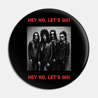 RAMONES Blitzkrieg Bop Pin