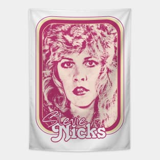 Stevie Nicks // Retro 70s Style Fan Design Tapestry