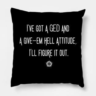 My Cakehole Will Figure It Out Pillow