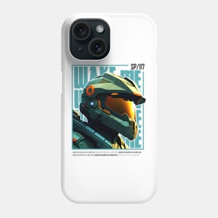 Halo game quotes - Master chief - Spartan 117 - WQ01-v8 Phone Case