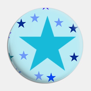 COLORFUL STARS PATTERN BACKGROUND DESIGN Pin