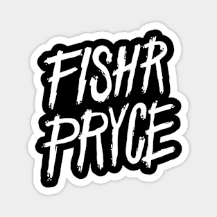 Fishr Pryce Painted Logo Magnet