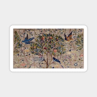 William Morris Kelmscott Trellis Embroidery Magnet