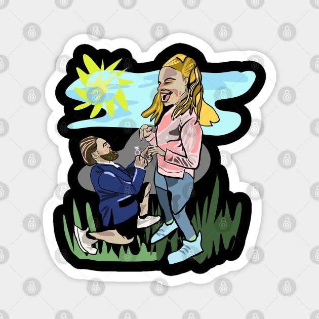 The proposal Magnet by Goldsmudge.com