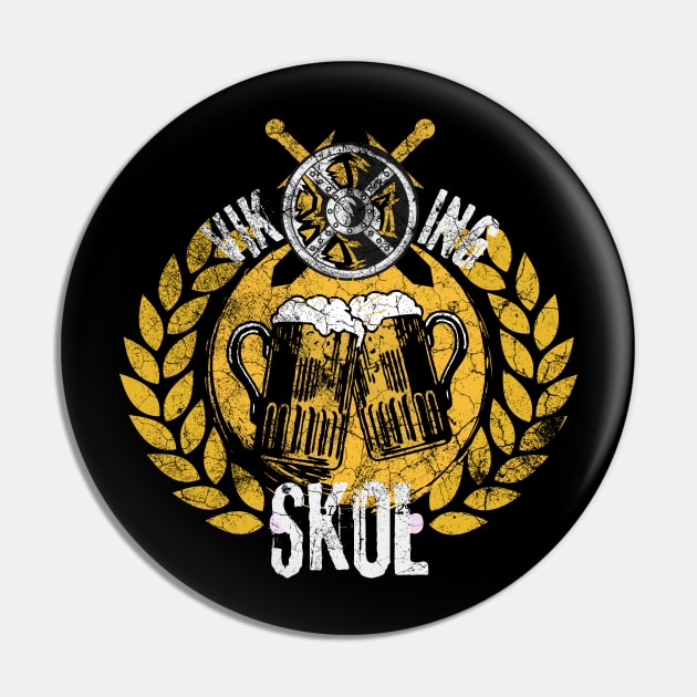 Skol Vikings Pin by Armagedon shop