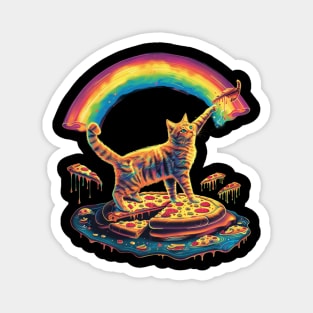 Cat Rainbow Bedtime Stories Magnet