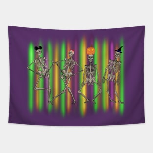 Skeleton Dance Tapestry