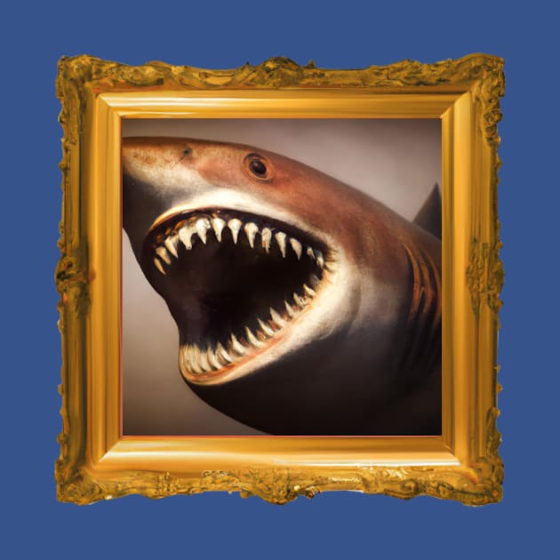 Painting of a Shark by Dunkel