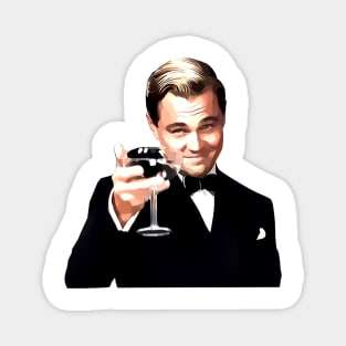 The Great Gatsby Leonardo Di Caprio Magnet