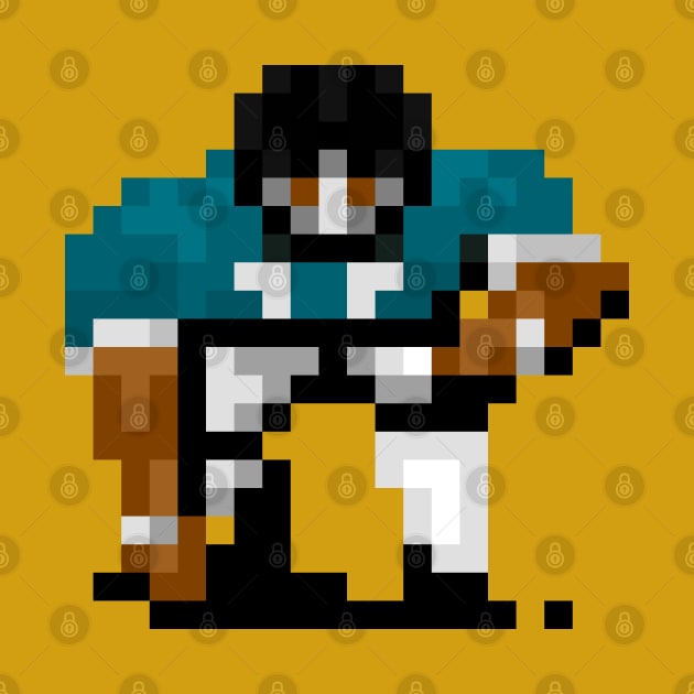 16-Bit Lineman - Jacksonville by The Pixel League