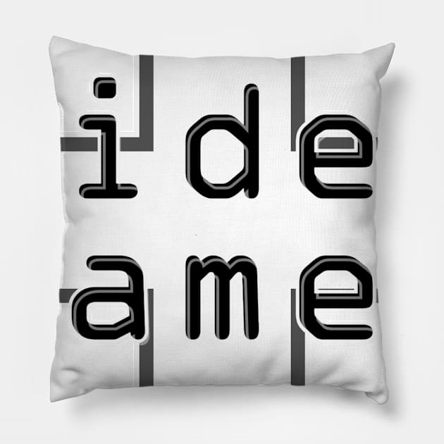 Video Gamer Pillow by trubble