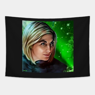 Dazzling Thirteenth Doctor Tapestry