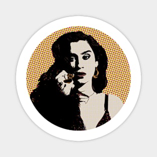 lauren jauregui style pop art Magnet