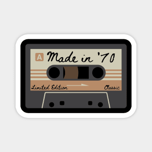 1970 Mixed Tape Limited Edition Classic Magnet