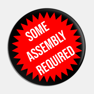 some assembly required 2 Pin