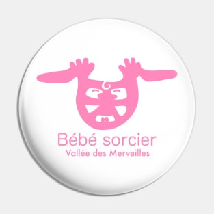 Bébé Sorcier - Vallée des Merveilles - rose Pin