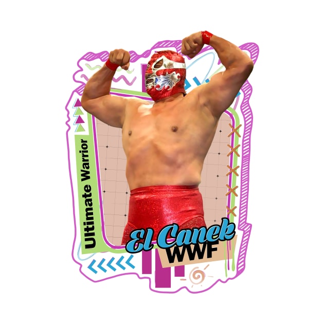 Wrestler Ultimate Warrior El Chanek by PICK AND DRAG