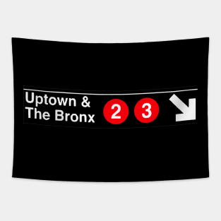 Uptown to The Bronx Tapestry