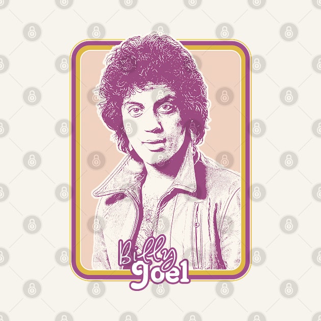 Billy Joel //// Retro Style Fan Design by DankFutura