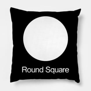 Round Square Pillow