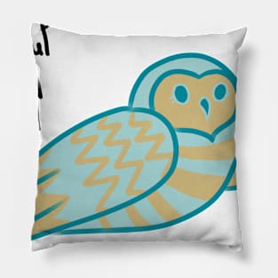 Soul Of Wild Owl Pillow