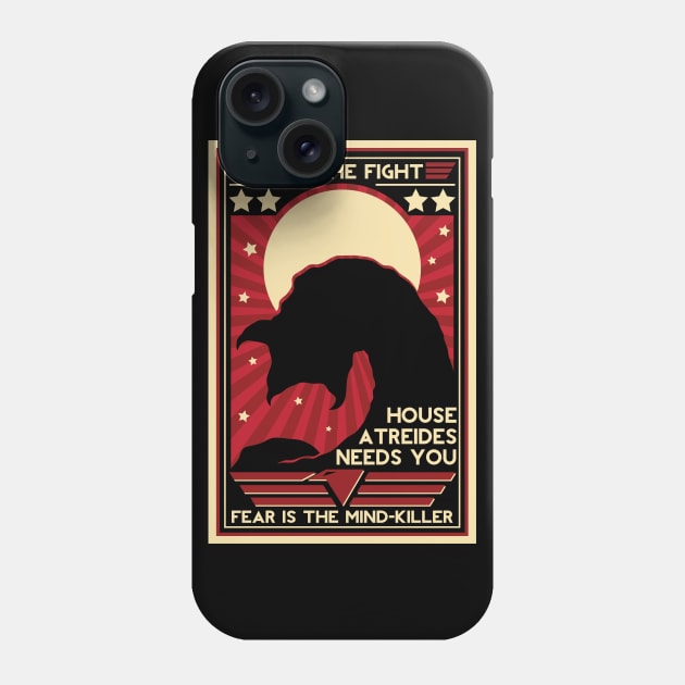 Fear is the Mind-Killer Phone Case by jrberger