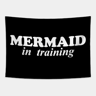 mermaid in training Tapestry