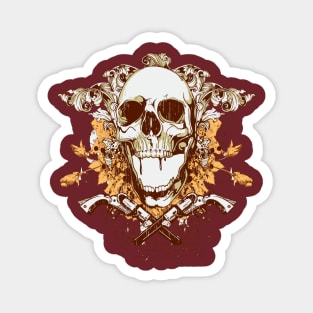 Skull & Guns Magnet