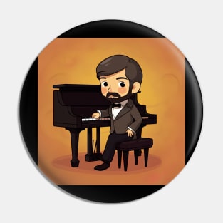 Claude Debussy Pin