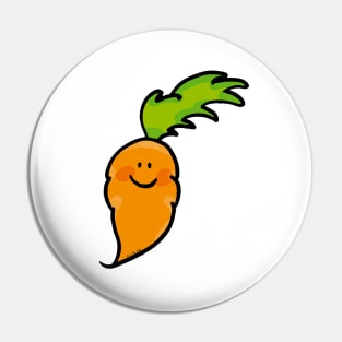 cute carrot Pin