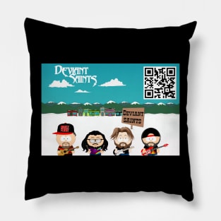 Deviant Saints South Park Front and Back Pillow